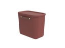 Rotho Aufbewahrungsbox Maloja 25 l, Iron rot