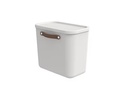 Rotho Aufbewahrungsbox Maloja 25 l, Mistletoe weiss