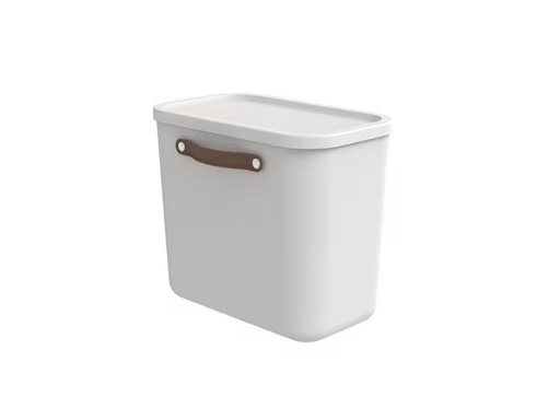 [90353266 1722679] Rotho Aufbewahrungsbox Maloja 25 l, Mistletoe weiss