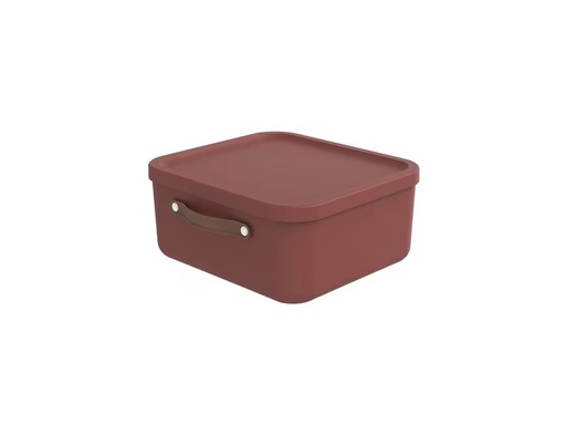 [90353278 1722675] Rotho Aufbewahrungsbox Maloja 20 l, Iron rot