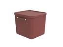 Rotho Aufbewahrungsbox Maloja 40 l, Iron rot