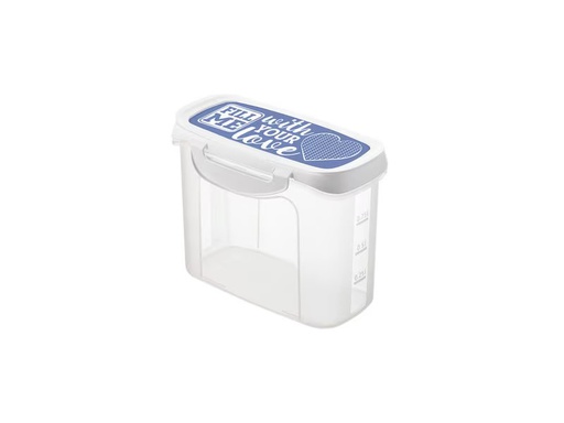 [90353349 1722734] Rotho Vorratsdose Click &amp; Lock 1 l, Blau/Transparent