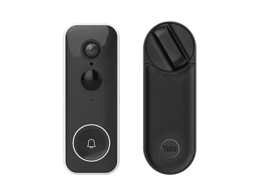 [90353358 1723122] Yale Schloss Linus L2 Smart Lock VD-Kit, Schwarz