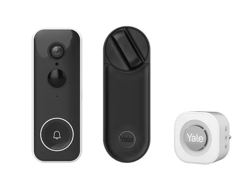 [90353429 1723223] Yale Schloss Linus L2 Smart Lock VDC-Kit, Schwarz