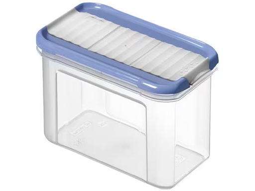 [90353457 1722731] Rotho Vorratsdose Domino 0.75 l, Blau/Transparent