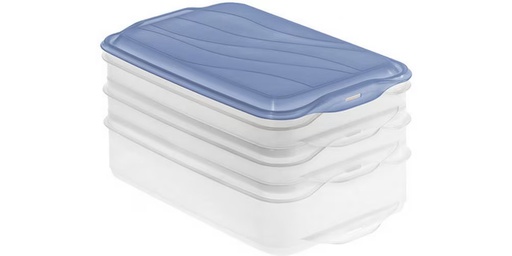 [90353461 1722726] Rotho Vorratsbehälter Foodcentar Rondo 3 Stück, 2.85 l
