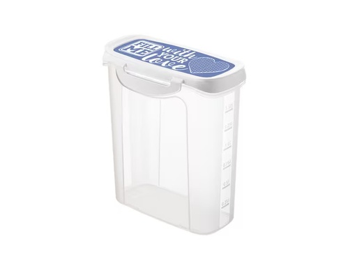 [90353523 1722735] Rotho Vorratsdose Click &amp; Lock 1.5 l, Blau/Transparent