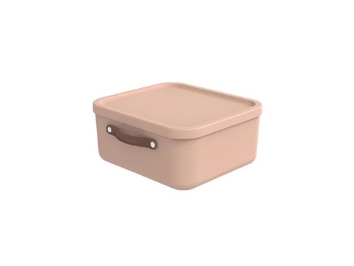 [90353566 1722676] Rotho Aufbewahrungsbox Maloja 20 l, Meadow Rose