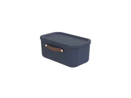 [90353581 1722673] Rotho Aufbewahrungsbox Maloja 12 l, Midnight Blau