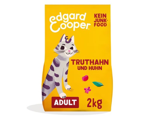 [90353622 1718030] Edgard &amp; Cooper Trockenfutter Adult Truthahn &amp; Huhn, 2 kg