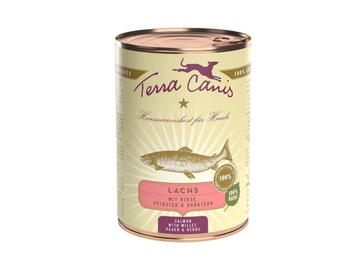 [90353649 1710545] Terra Canis Nassfutter Classic Lachs, 400 g