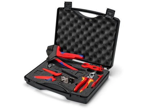 [90353709 1720482] Knipex Werkzeugkoffer PV für MC4, 7-teilig