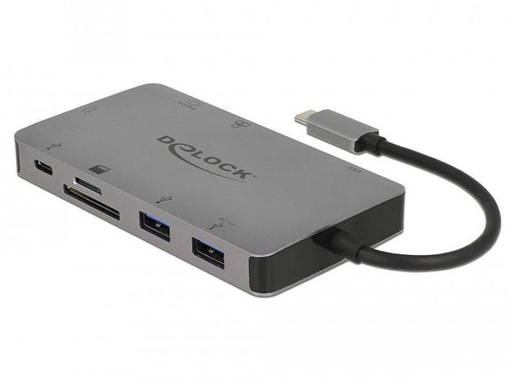 [90055524 944273] Delock Dockingstation USB 3.1 Typ-C – HDMI/VGA/USB/LAN/PD