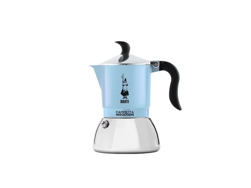 [90353859 1719670] Bialetti Espressokocher Fiammetta Induction für 2 Tassen, Blau