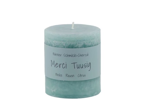 [90353930 1722482] Schulthess Kerzen Duftkerze Merci Tuusig 7 x 8 cm
