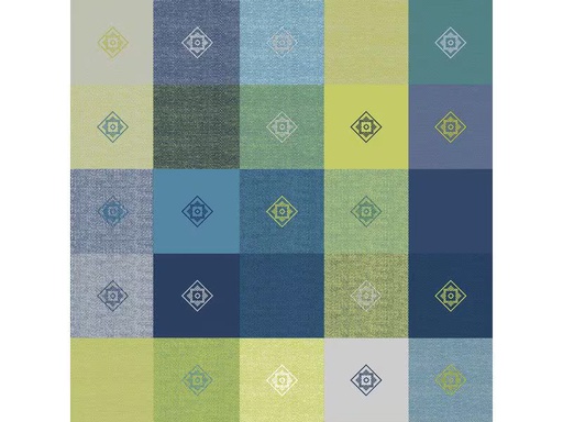 [90354011 1726490] d-c-table Tischdecke Manhattan Victor 130 cm x 1.6 m, Blau