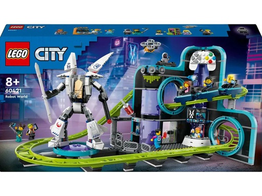 [90354037 1715266] LEGO® City Achterbahn mit Roboter-Mech 60421