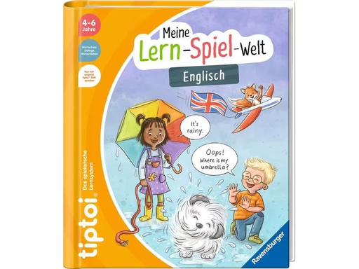 [90354042 1653438] tiptoi Lernbuch Meine Lern-Spiel-Welt: Englisch
