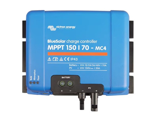 [90354092 1725008] Victron Solarladeregler BlueSolar MPPT 150/70-MC4 12-48 V 70A MC4
