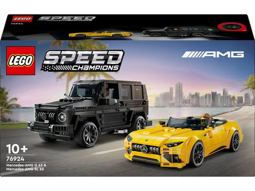 [90354149 1715297] LEGO® Speed Champions Mercedes-AMG G 63 &amp; Mercedes-AMG SL 63 76924
