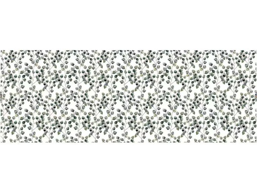 [90354210 1726529] d-c-table Tischdecke Melinda 140 cm x 1.8 m, Grün/Weiss