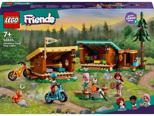 [90354223 1715246] LEGO® Friends Gemütliche Hütten im Abenteuercamp 42624