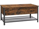 VASAGLE Couchtisch mit klappbarer Platte 100 x 55 x 47 cm