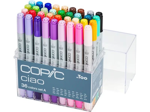[90354245 1710098] Copic Grafikmarker Ciao 36er A-Set