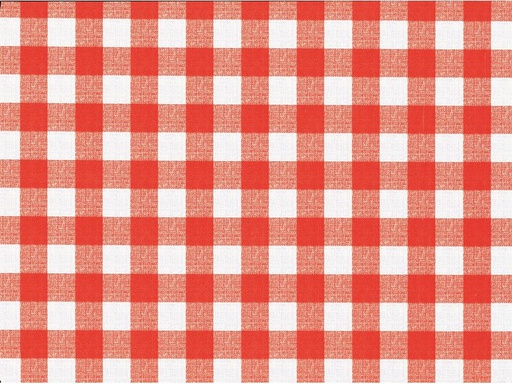 [90354249 1726497] d-c-table Tischdecke Manhattan Avanti Rund, Ø 150 cm, Rot/Weiss
