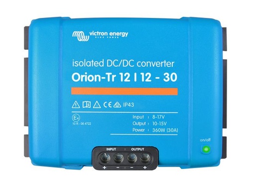 [90354280 1725260] Victron DC/DC Wandler Orion-Tr 12-12 V 30A, 360 W
