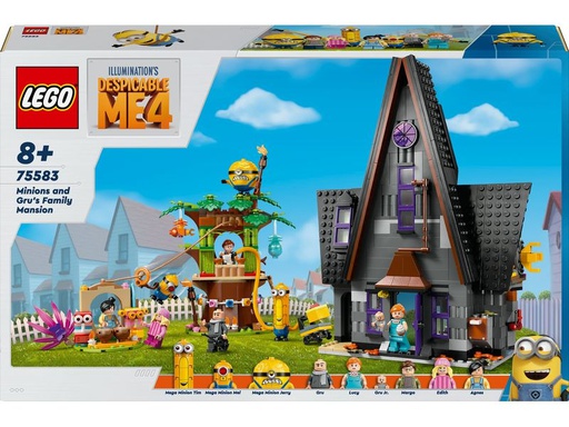 [90354286 1715285] LEGO® Despicable Me 4 Familienvilla von Gru und den Minions 75583