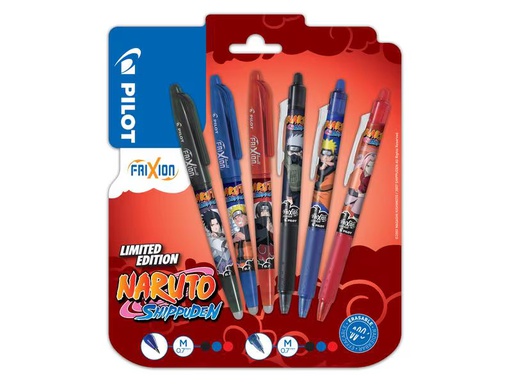 [90354373 1596707] Pilot Rollerball FriXion Naruto 6er Set