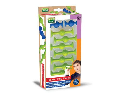 [90354814 1719564] Totally Familienspiel Totally Trendy Silikon Pop Darts-Twibble