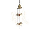 relaxdays Windspiel Feng Shui Glocken 56 cm