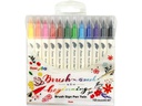 pentel Fasermaler Brush Sign Pen Twin 12 Farben