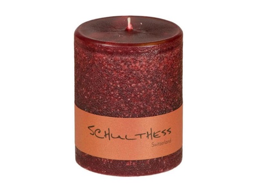 [90005587 946391] Schulthess Kerzen Kerze Dunkelrot 12 cm