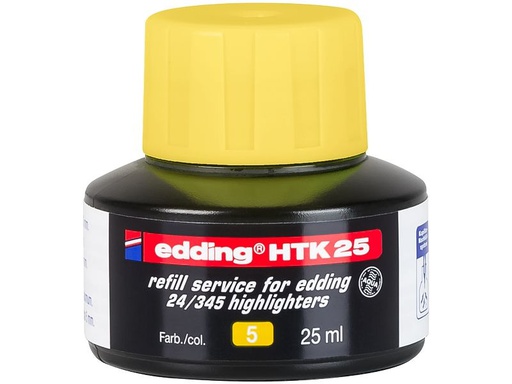 [90359622 1716908] edding Nachfülltinte HTK25 25 ml, Gelb