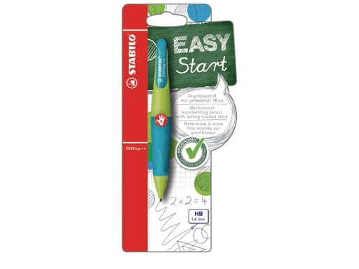 [90056189 576062] STABILO Minenbleistift EASYergo 1.4 Rechts, Grün/Blau