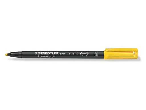 [90056281 914791] Staedtler Folienstift Lumocolor 314 B Gelb, permanent