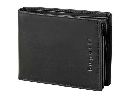[90361694 1149675] Bugatti Portemonnaie Romano Schwarz
