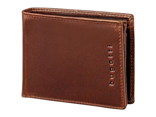 [90361742 1149676] Bugatti Portemonnaie Romano Dunkelbraun