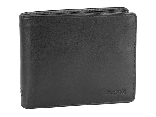 [90361750 1128010] Bugatti Portemonnaie Primo Scheintasche mit Klappe M Schwarz