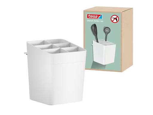[90361935 1735376] tesa Utensilienhalter Set Weiss