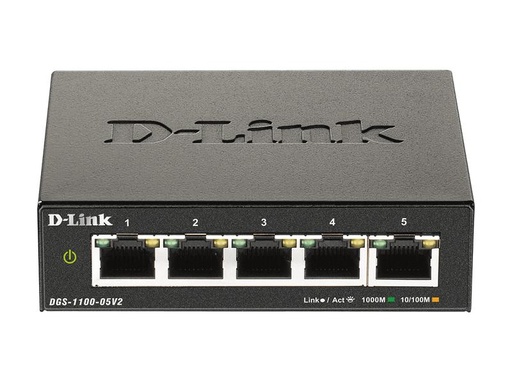 [90056338 1148120] D-Link Switch DGS-1100-05V2 5 Port
