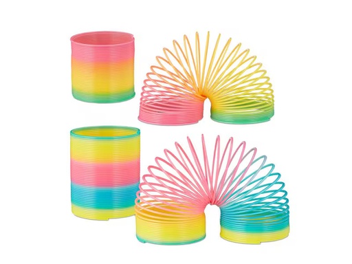 [90362577 1724854] relaxdays Regenbogenspirale 4er-Set