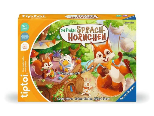 [90363079 1712513] tiptoi Spiel Die flinken Sprach-Hörnchen -DE-