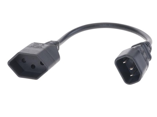 [90056506 602760] Diggelmann Gerätekabel 1 m T13-C14
