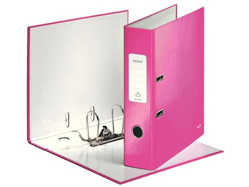 [90056518 627586] Leitz Ordner WOW 8 cm, Pink