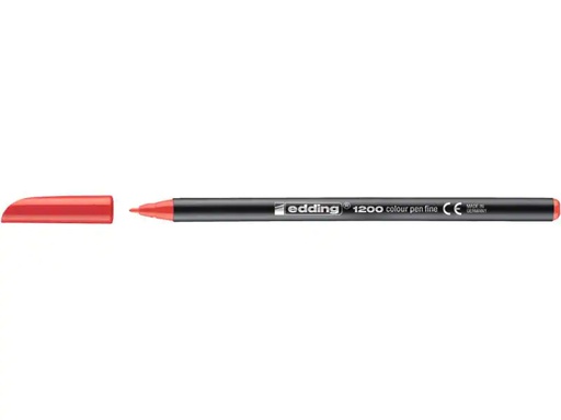 [90056536 966596] edding Fasermaler 1200 Rot
