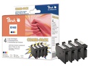 Peach Tintenset Epson T1631-T1634 BK, C, M, Y
